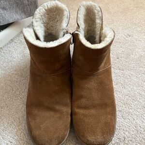 UGG Koolaburra Tan Suede Winter Boots